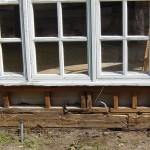 Drywood Termite Damage Look at the drywood termite damage in the wall & window areas