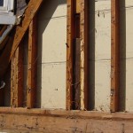 Drywood Termite Damage Look at the drywood termite damage in these wall studs