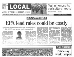 OC Register Article pg 1 OC Register Article pg 1