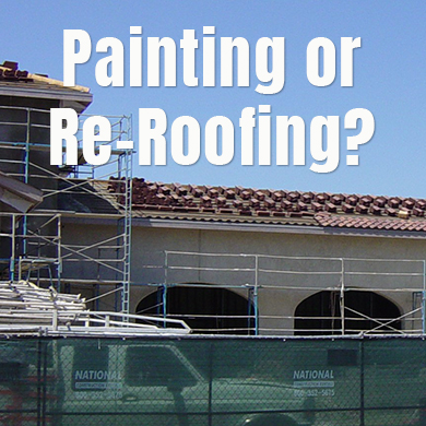 Painting-or-reroofing